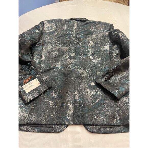 Egara Men's Galaxy Slim Fit Dinner Jacket Size 42 Regular NWT Blazer Sports Coat - Picture 8 of 10